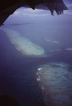 Aerial View of Barrier Reef Near Twin Cays, Belize, C by John C. Ogden