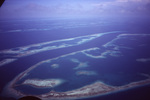 Aerial View of Rhomboid Shoals in Belize, C by John C. Ogden