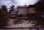 Exterior of Carrie Bow Cay Field Station Laboratory in Belize by John C. Ogden