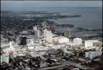 Albert Whitted Airport and Hillsborough Bay from Downtown St. Petersburg, Florida, D