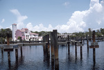 Canal and Docks Near Florida Bay in Florida Everglades, B