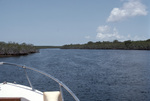 Boating Near Florida Bay in Florida Everglades