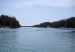 Boats Passing in Florida Bay, Florida Everglades