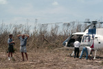 SKY Witness Helicopter Following Hurricane Andrew, August 24, 1992, B by James W. Porter