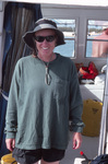 Researcher on Boat, Florida Keys, June 21, 2000