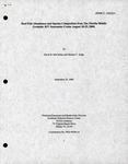 Reef Fish Abundance and Species Composition from the Florida Middle Grounds: R/V Suncoaster Cruise, August 18-23, 2000, September 30, 2000 by David B. McClellan and Michael T. Judge