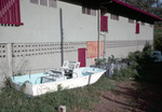 Boston Whaler Sits Outside Grapetree Bay Service Building in St. Croix, United States Virgin Islands by John C. Ogden