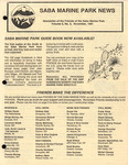 Newsletter, Saba Marine Park News, Friends of the Saba Marine Park, Volume 3, No. 3, November 1991 by Friends of the Saba Marine Park