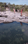 Researchers on Rocks, Iguana Cay, August 5, 1997