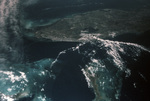 Aerial View of the Yucatán Peninsula