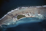 Aerial View of Atoll in the Tuamotus