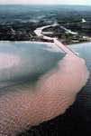 Ontonagon River Sediment Plume into Lake Superior, Michigan