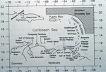 Caribbean Sea Map by Frank E. Muller-Karger