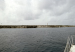 Sombrero Island Shoreline from the Tüchtig, June 11, 1979