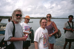 Garrett, Eric, Debbie, and Laurie on CARICOMP Field Trip, Tobago, May 1998