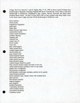 Tobago Bird List, John and Nancy Ogden, May 17-18, 1998 by John C. Ogden and Nancy B. Ogden