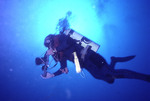 SCUBA diver with underwater camera [2] by John C. Ogden