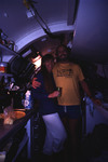 Nancy and John Ogden inside Hydrolab, St. Croix