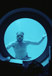 Diver looking into the window of Hydrolab [2]