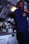 John Ogden inside Hydrolab, St. Croix [2] by John C. Ogden