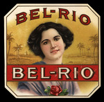 Bel-Rio, C by Bel-Rio Cigar Co. and American Lithographic Co.
