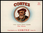 Cortez, A by Tampa Cigar Co. and Consolidated Lithographing Corporation