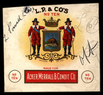 L.P. & Co.'s, E by Acker, Merrall & Condit Co.