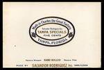 Tampa Specials by Salvador Rodriguez, Inc.