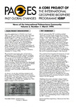 PAGES - Past Global Changes Magazine formerly PAGES news