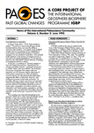 PAGES - Past Global Changes Magazine formerly PAGES news
