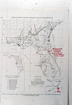 Map, Piezometric Surface of Water in the Principal Artesian Aquifer, 1961 by Garald Gordon Parker