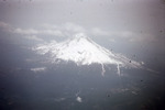 Photograph, Mount Hood from EAL Plane at 13,000 Feet, Partly Obscured