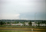 Photograph, View of Mount St. Helens Eruption from Portland, Oregon, G