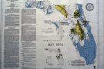 Map, Floridan Aquifer in Florida, May 1974 by Garald Gordon Parker