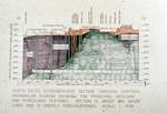 Diagram, North-South Hydrogeologic Section through Central Peninsular Florida Showing the Principal Geologic and Hydrologic Features by Garald Gordon Parker
