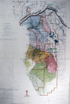 Map, Surface of Floridan Aquifer, Florida Water Management District, May 1973 by Garald Gordon Parker
