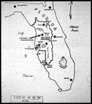 Map, Boundaries of the Southwest Florida Water Management District by Garald Gordon Parker