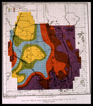 Map, Green Swamp Area Showing Depths to the Top of the Floridan Aquifer by Garald Gordon Parker