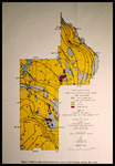 Map, Depth to Water and Potentiometric Surface of the Floridan Aquifer, Lake County, May 1968 by Garald Gordon Parker