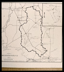 Map, Waccasassa River, Florida by Garald Gordon Parker