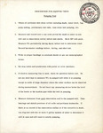 Procedures, Aquifer Tests, September 28, 1975 by Garald Gordon Parker