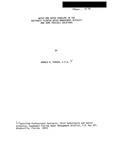 Report, Water and Water Problems in the Southwest Florida Water Management District and Some Possible Solutions, March 1, 1974