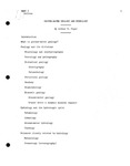 Syllabus, Groundwater Geology and Hydrology, January 1, 1956