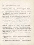 Letter, Seminar Presentations, April 15, 1963