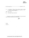 Memorandum, Outline of Environmental Impact Assessment of Requirements for Phosphate Mining in Hardee County, Florida, Mississippi Chemical Corporation, December 30, 1975