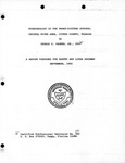 Report, Hydrogeology of Three Sisters Springs, Crystal River area, Citrus County, Florida, September 1, 1982 by Garald Gordon Parker
