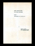 Field Notes, General Hydrology Branch Field Project Photographs, Volume 1, March 31, 1959