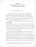 Field Notes, Highlights of Water Management in the Southwest Florida Water Management District, Florida, February 21, 1973
