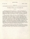 Abstract, Ice Marginal Features of the Chelan Okanogan Area, November 22, 1939