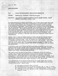 Memorandum, Oklawaha Comprehensive River Basin Study, June 17, 1971
